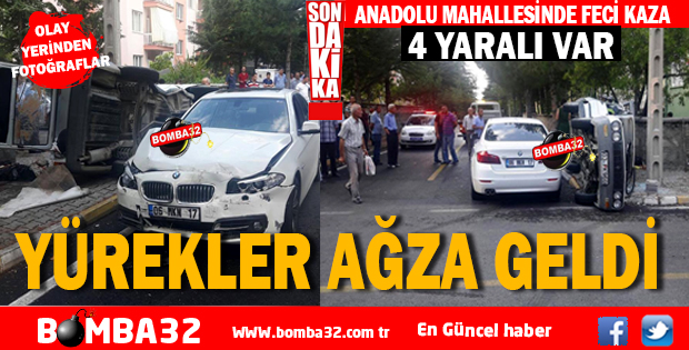 YÜREKLERİ AĞZA GETİREN KAZA 
