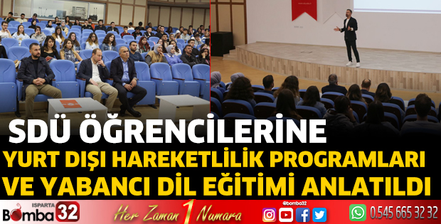 Yurt Dışı Hareketlilik Programları ve Yabancı Dil Eğitimi anlatıldı