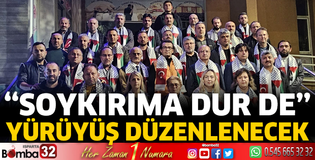 Yürüyüş düzenlenecek