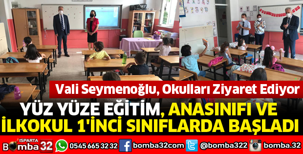 YÜZ YÜZE EĞİTİM BAŞLADI