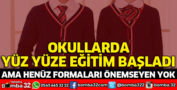 Yüz yüze eğitim başladı ancak henüz formaları önemseyen yok