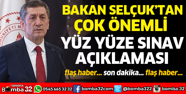 YÜZ YÜZE SINAV AÇIKLAMASI