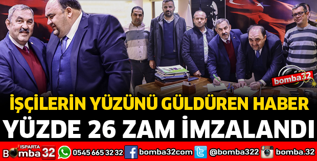YÜZDE 26 ZAM ALACAKLAR