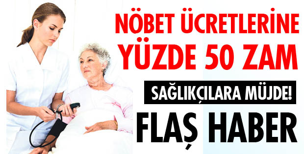 YÜZDE 50 ZAM!