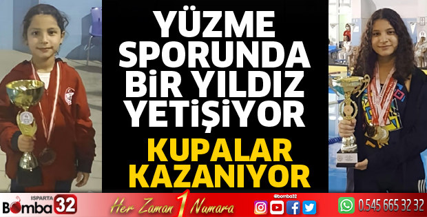 Yüzme sporunu çok seviyor