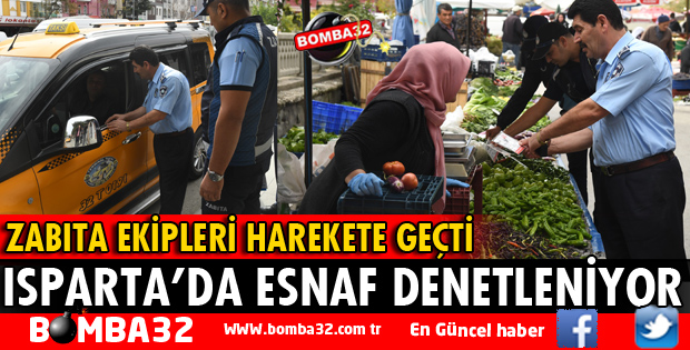 ZABITA PAZARYERLERİ VE TAKSİCİ ESNAFI DENETİMİ GERÇEKLEŞTİRDİ