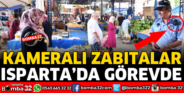 ZABITA’DA YAKA KAMERALI DENETİM SİSTEMİ BAŞLADI