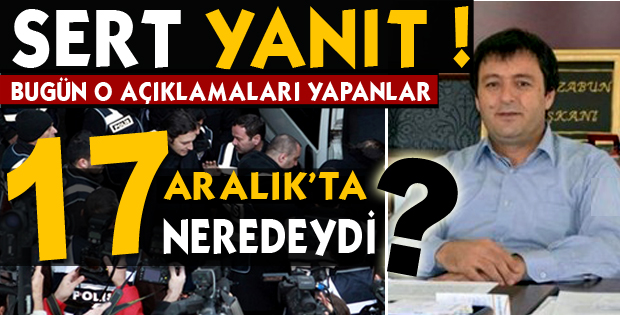 Zabun’dan sert yanıt
