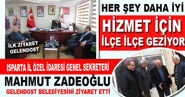 ZADEOĞLU HER ŞEY DAHA İYİ HİZMET VERMEK İÇİN !