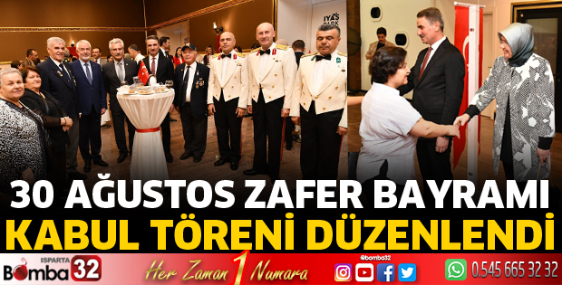 Zafer Bayramı Kabul Töreni Düzenlendi