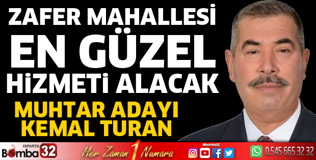 Zafer Mahallesi en güzel hizmeti alacak