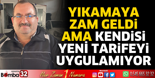 Zam geldi ama tarifeyi uygulamıyor 