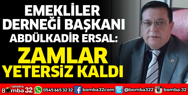 ZAMLAR YETERSİZ KALDI