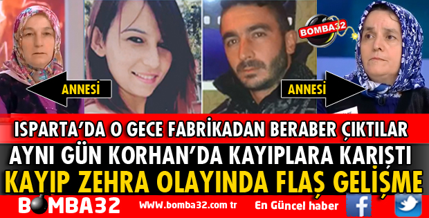 ZEHRA İLE BİRLİKTE O GÜN KORHAN'DA KAYBOLMUŞ
