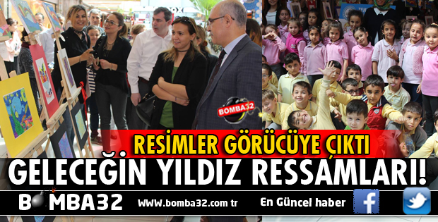 ZEHRA ULUSOY İLKOKULU ÖĞRENCİLERİNDEN RESİM SERGİSİ