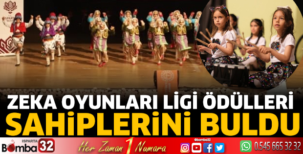 Zeka Oyunları Ligi Ödülleri Sahiplerini Buldu