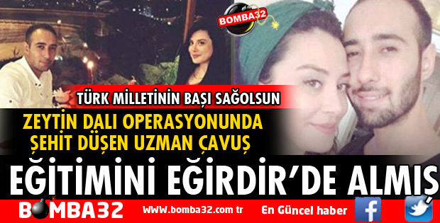 Zeytin Dalı Harekatı'nda Uzman Çavuş şehit oldu