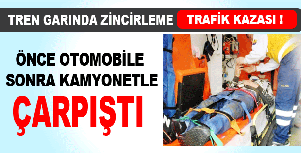 ZİNCİRLEME TRAFİK KAZASI !