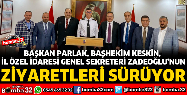 ZİYARETLERE DEVAM EDİYORLAR