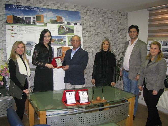 ZEYNEP GÜNAYDIN PROJE YARIŞMASINA DESTEK VERDİ 